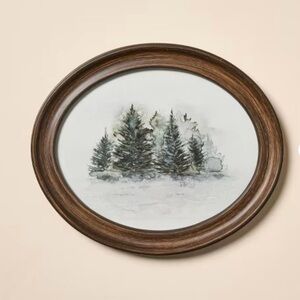 Hearth & Hand Green and Brown Forest Art Print